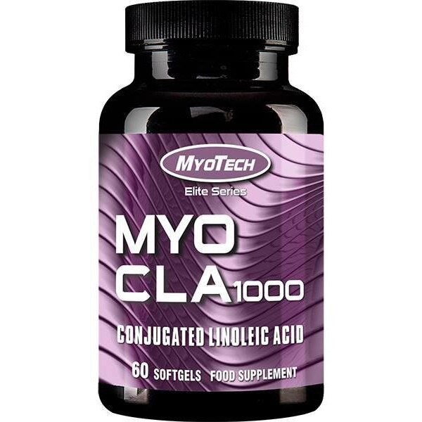 Acid linoleic conjugat, MYO CLA 1000 ,60 softgels, MYOTECH