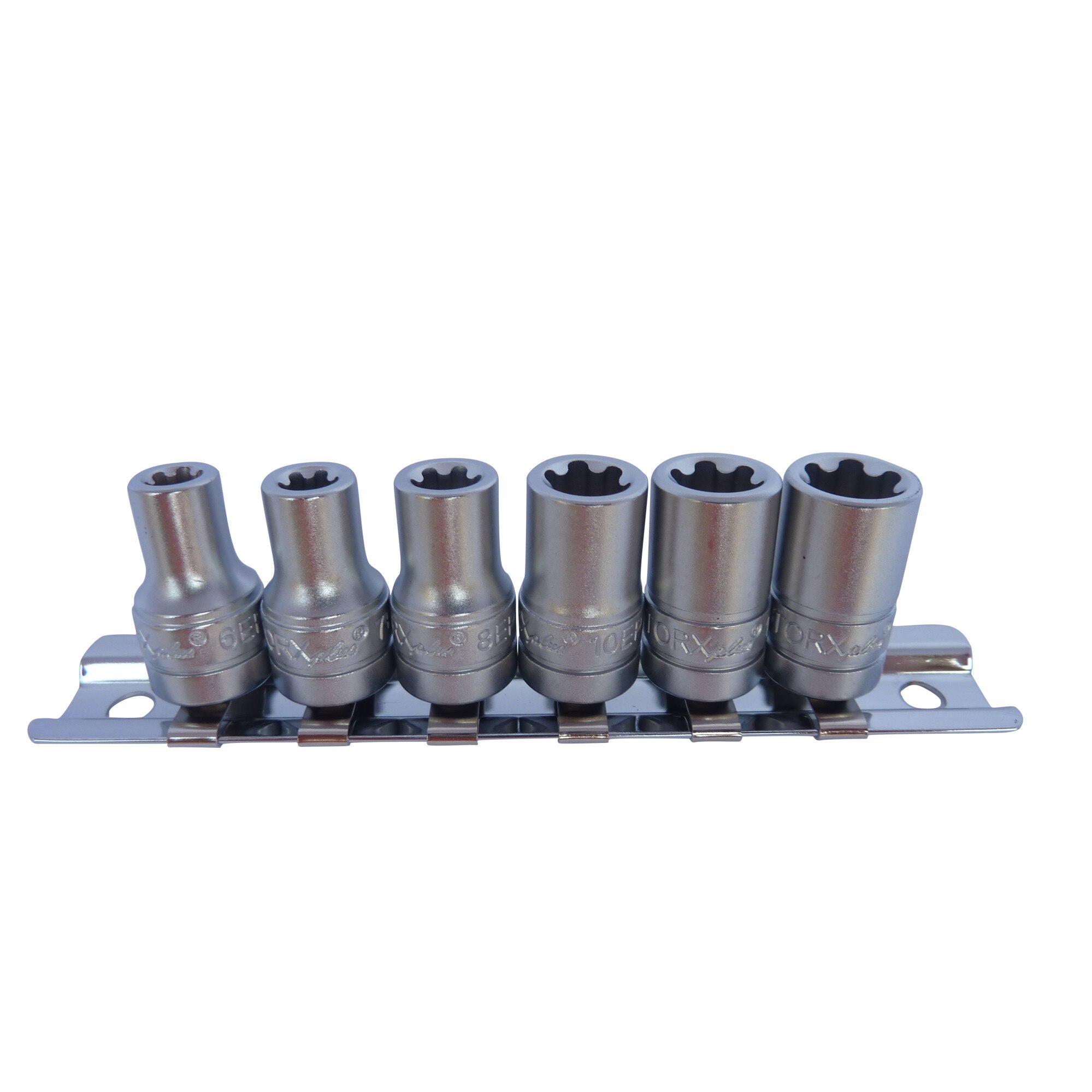 Set de tubulare Torx Plus pe blister patrat 1/4