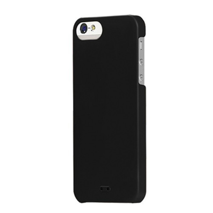 Поликарбонатов кейс-аксесоари Tunewear Eggshell за iPhone 5, iPhone 5S, iPhone SE, черен
