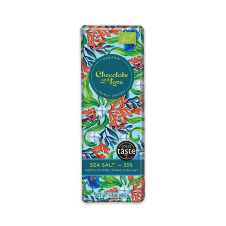 Ciocolata amaruie cu sare de mare