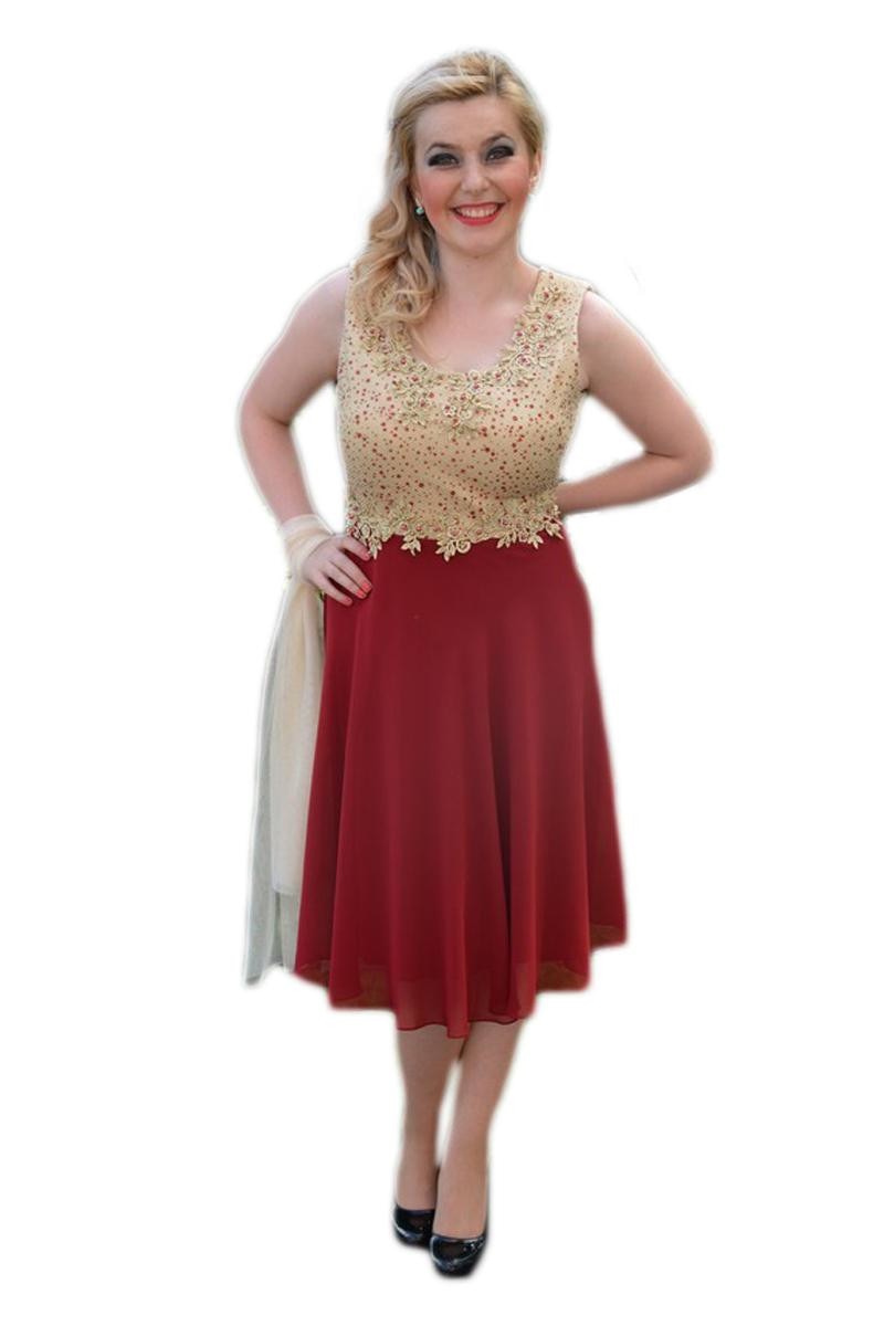 Rochie de seara , D&J Exclusive, Marsala