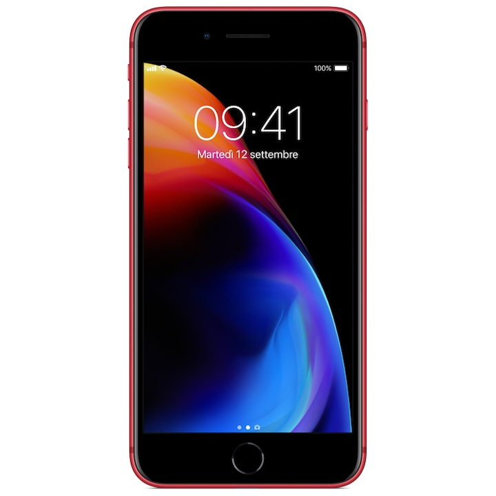Apple iPhone 8 Plus Mobiltelefon, Kártyafüggetlen, 64GB, LTE, (Product) Red Special Edition