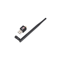 Adaptor Wireless Usb 2.0, Antena 5 dBi, Wifi 150 Mbps, Negru