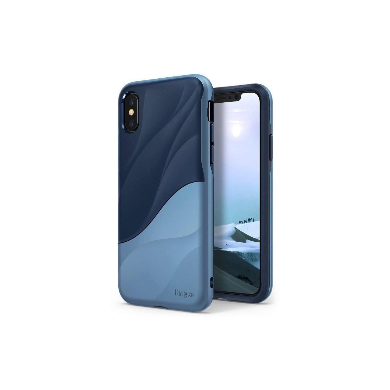 Husa Ringke Wave Albastra Pentru Apple Iphone X
