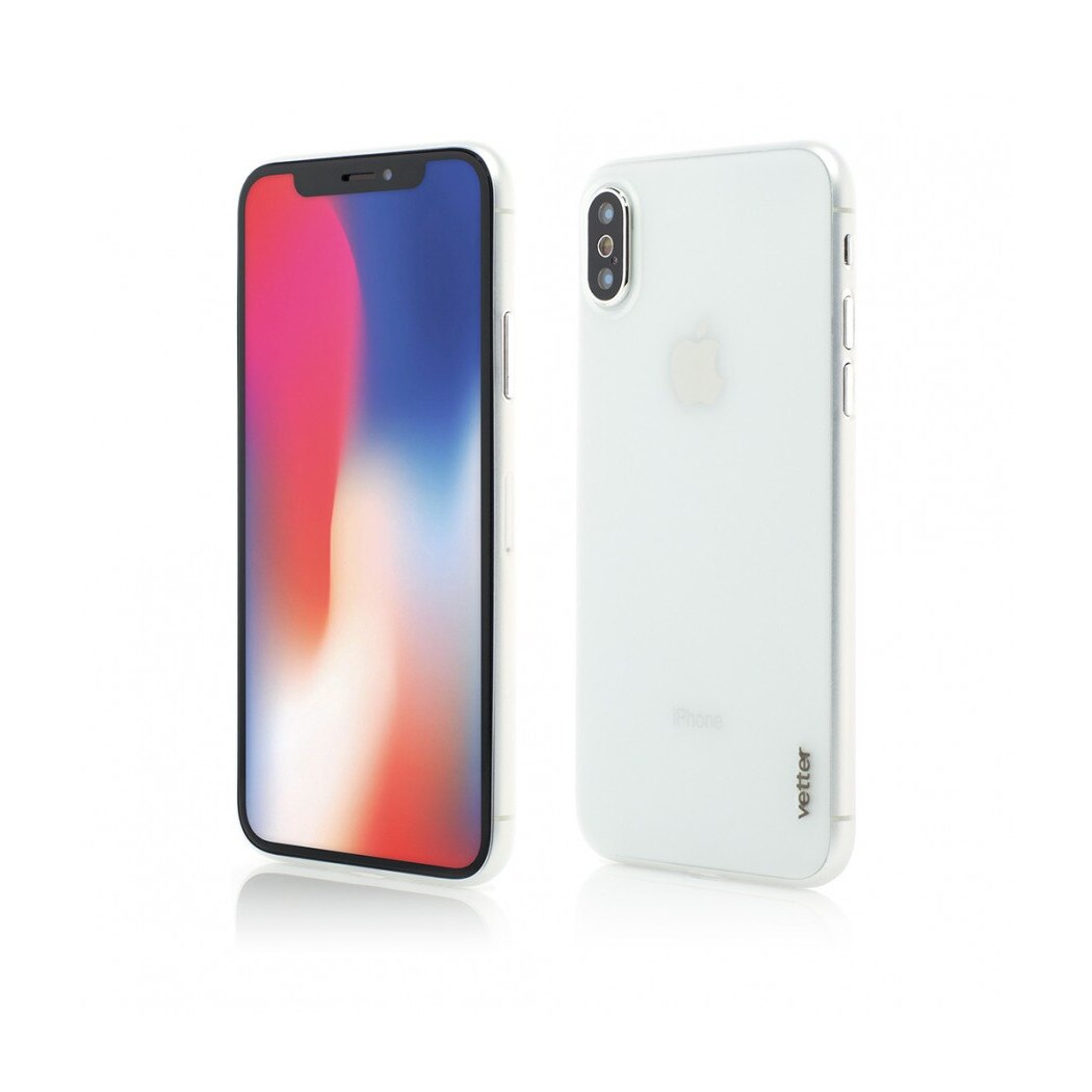 Husa iPhone X XS Ultra Thin Vetter Transparenta Mata