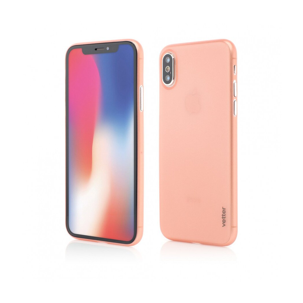 Husa iPhone X XS Ultra Thin Vetter Roz