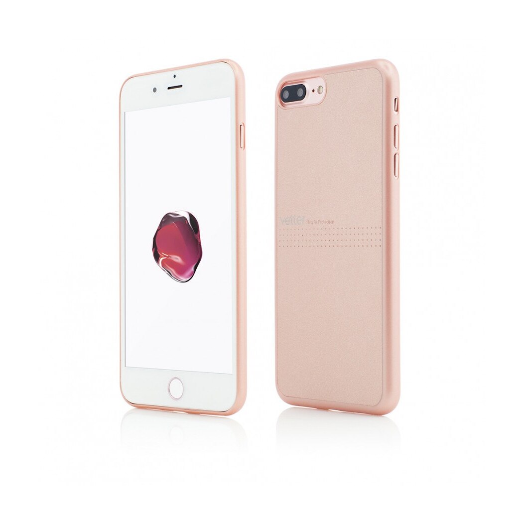 Husa iPhone 7 Plus / 8 Plus Clip -On Slim Classic Vetter Rose Gold