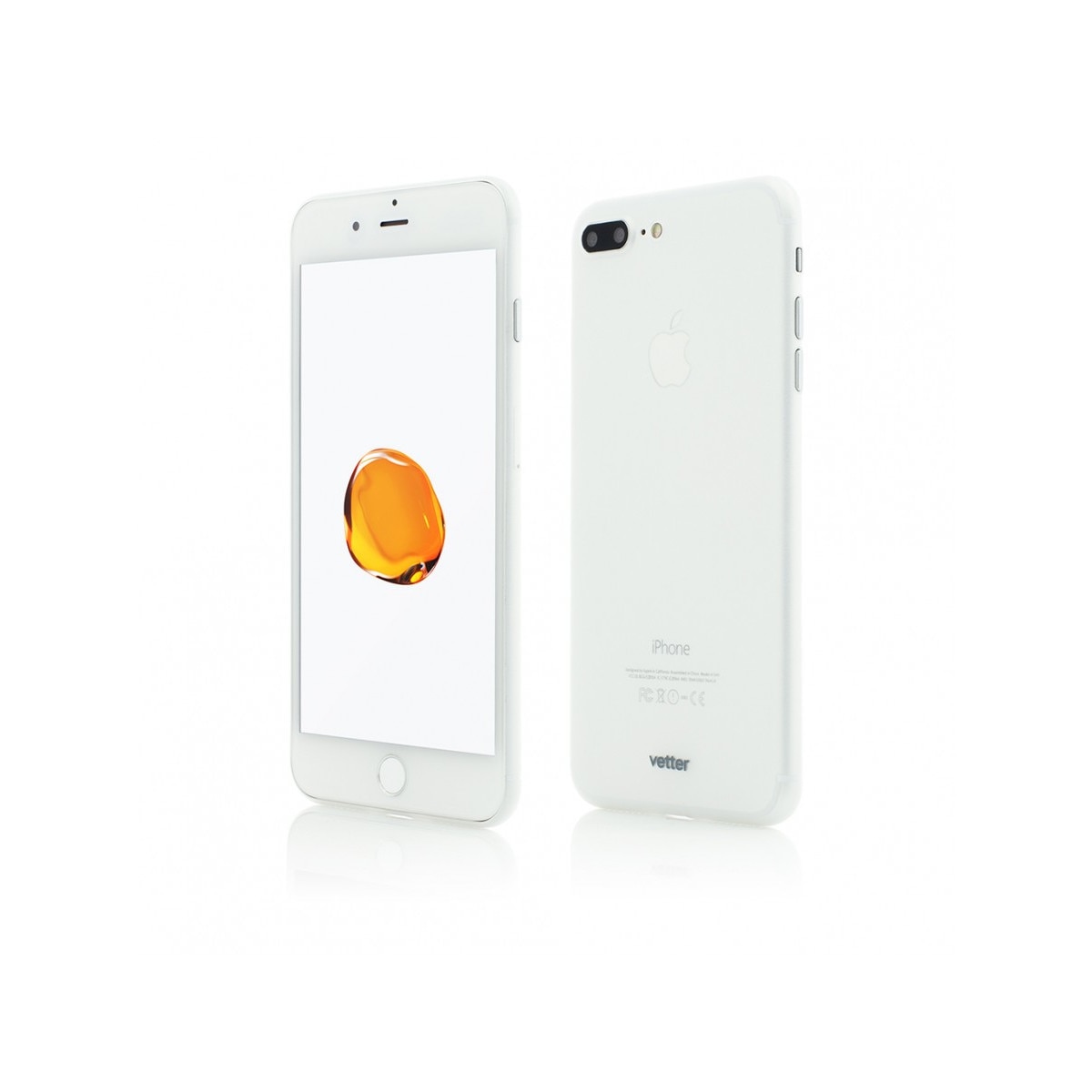 Husa iPhone 7 Plus / 8 Plus Ultra Thin Vetter Alba