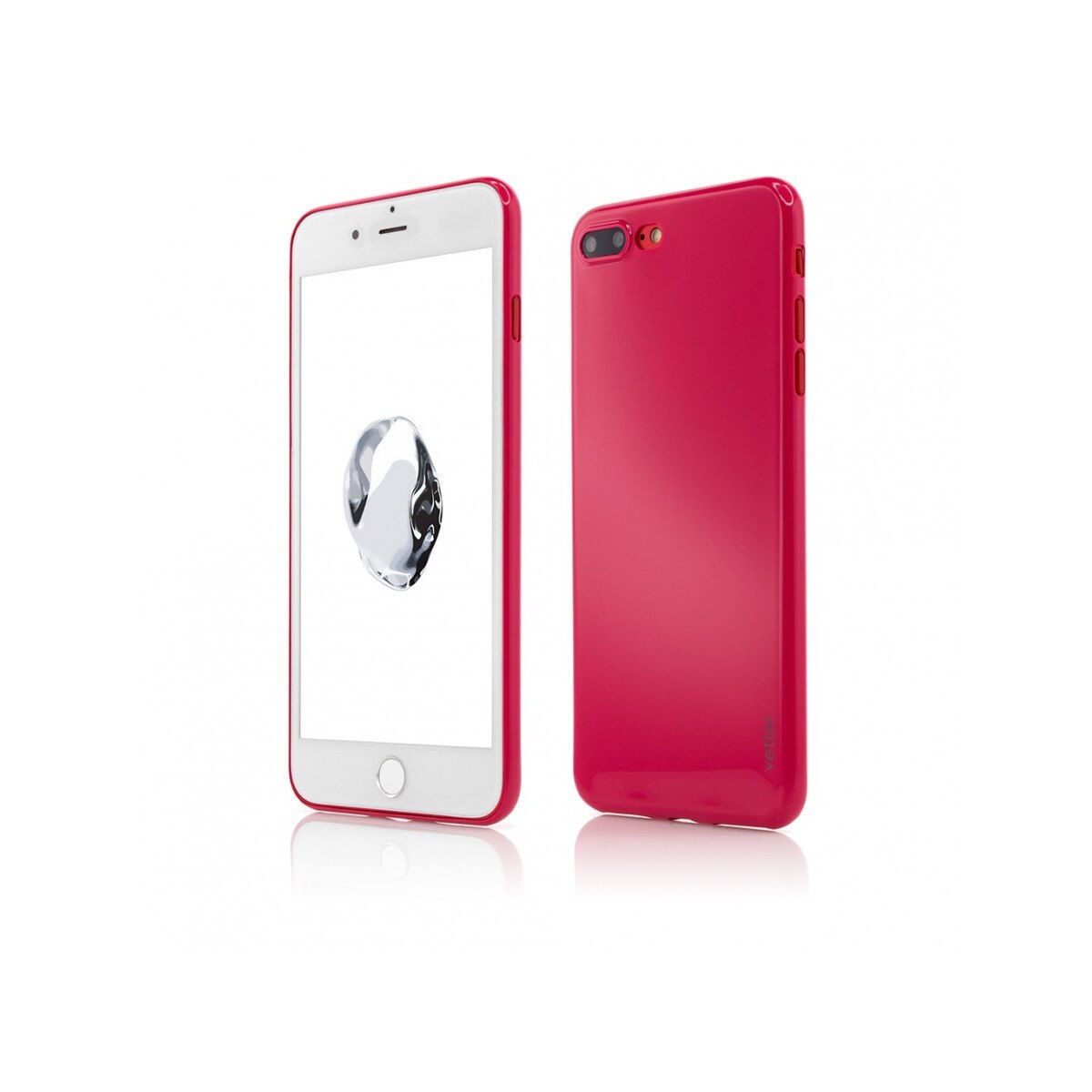 Husa iPhone 7 Plus / 8 Plus Ultra Thin Shiny Vetter Rosie