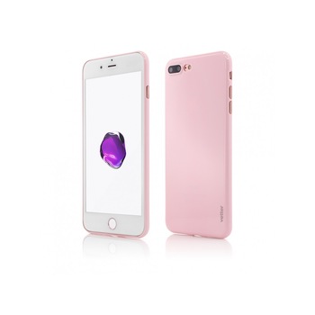 Husa iPhone 7 Plus / 8 Plus Ultra Thin Shiny Vetter Roz Husa iPhone 7 Plus / 8 Plus Ultra Thin Shiny Vetter Roz