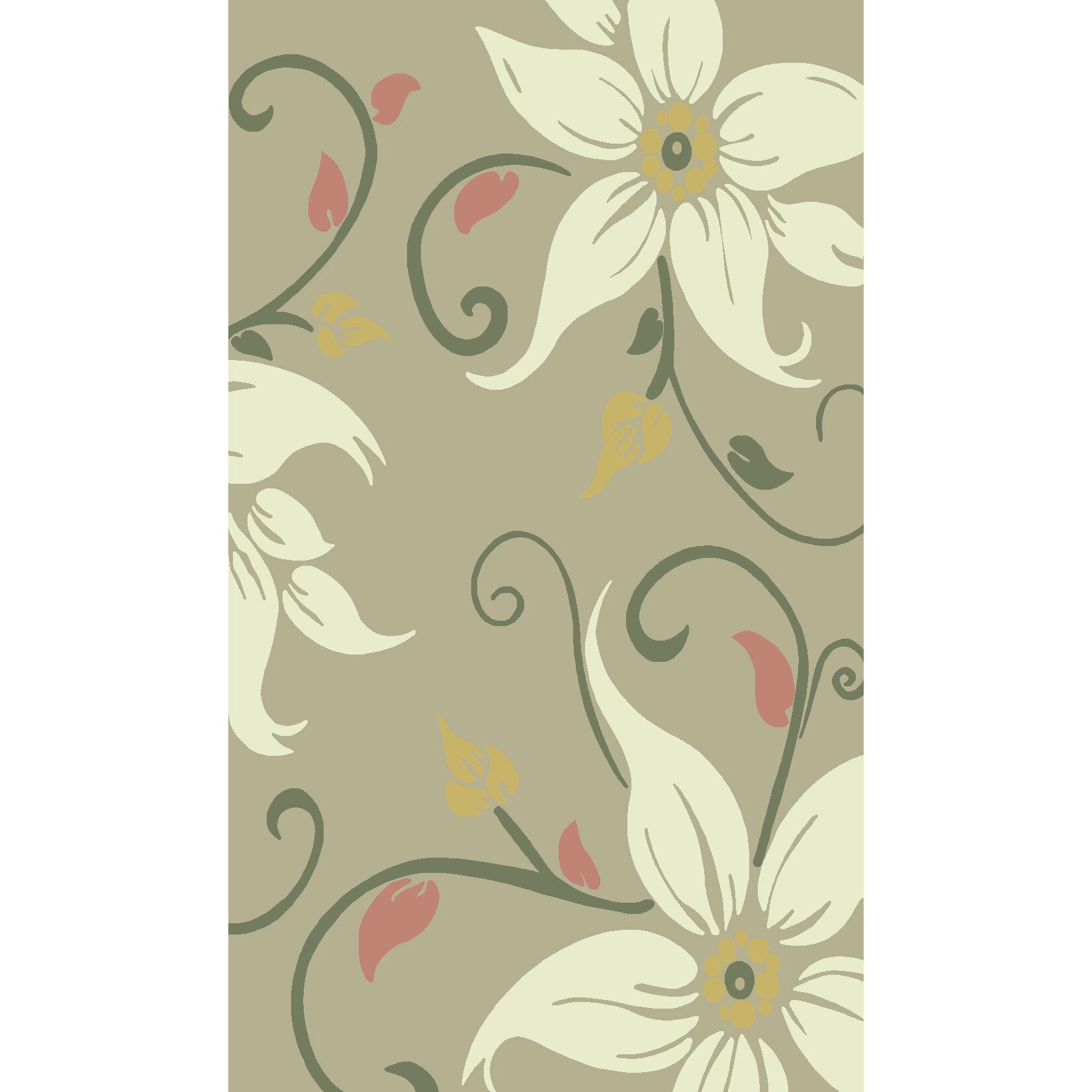 Covor lana Heinner Home 200X300 cm, Floral, Multicolor