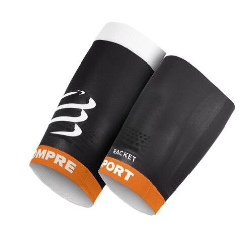 Manson de cvadriceps Compressport QUAD -RACKET, negru, T1