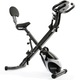 Bicicleta fitness pliabila KONDITION X BC-2100, cu corzi, volanta 1.3 kg, greutate maxima utilizator 100 kg