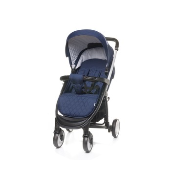 Carucior sport pentru copii Atomic 4Baby Navy Blue Carucior sport pentru copii Atomic 4Baby Navy Blue