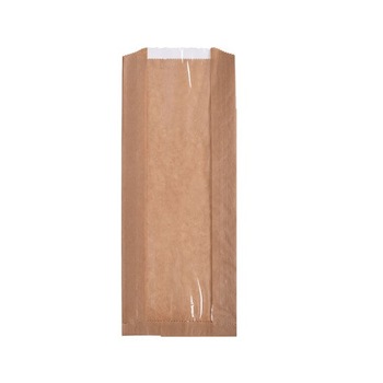 Pungi din Hartie cu Fereastra BOPP, 10x6x23 cm, 1000 buc/bax Pungi din Hartie cu Fereastra BOPP, 10x6x23 cm, 1000 buc/bax