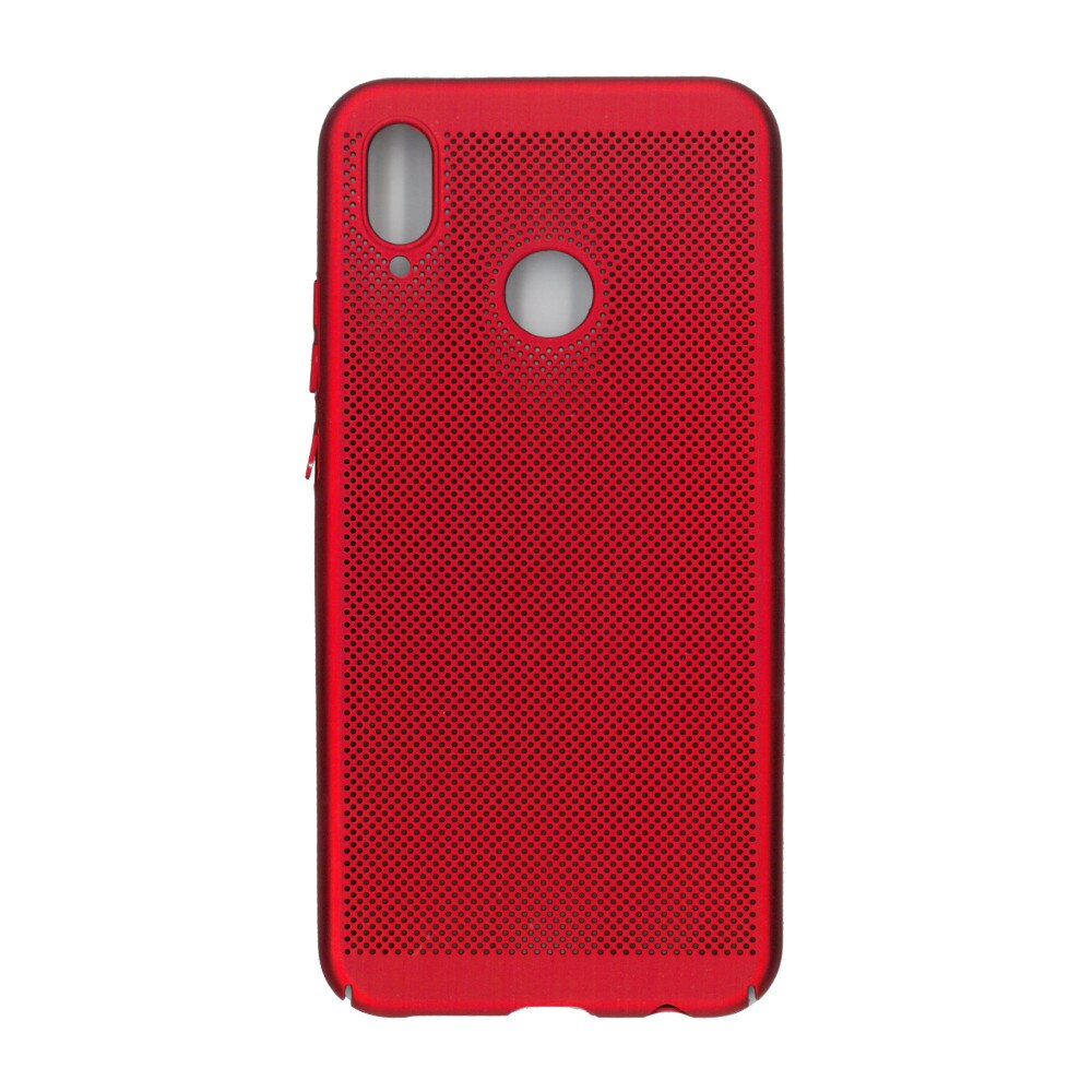 Husa de protectie spate, EuroCell Air, cu perforatii pentru Huawei P 20 Lite, rosu