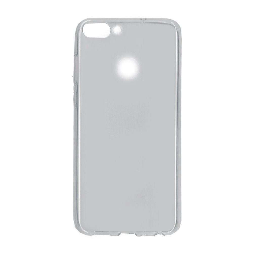 Husa de silicon ultrasubtire, EuroCELL, pentru Huawei P20 Lite, alb