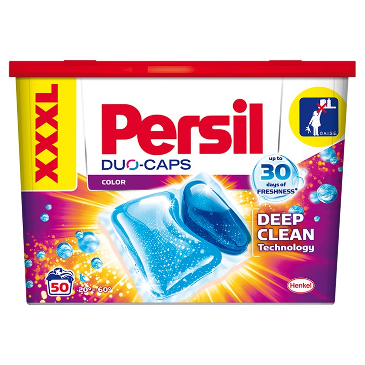 Persil Duo Caps mosókapszula, Color, 50 mosás
