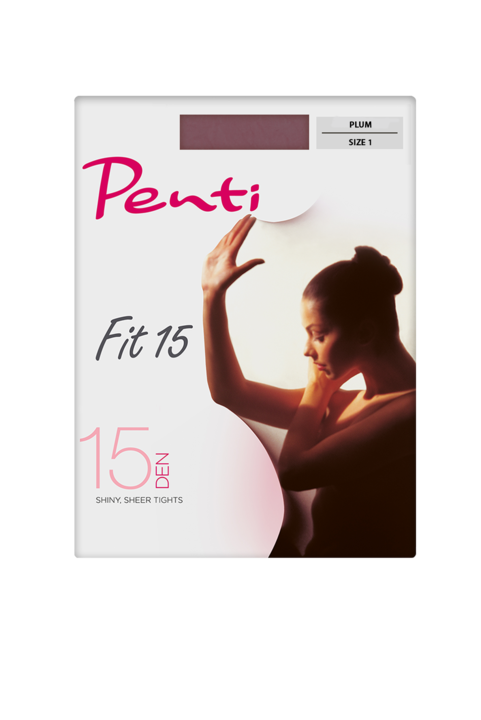 Чорапогащник Penti Fit 15, Слива, Размер 1