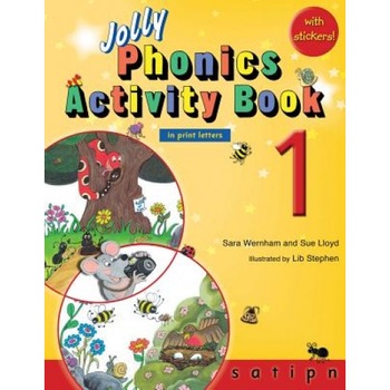 Jolly Phonics Activity Book 1 (in Print Letters), Sara Wernham (Author) Jolly Phonics Activity Book 1 (in Print Letters), Sara Wernham (Author)