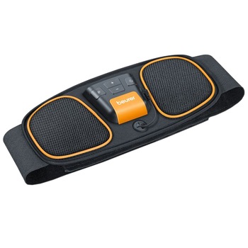 Centura electrostimulare abdominala Beurer EM32, 2 electrozi, 5 programe, Negru Centura electrostimulare abdominala Beurer EM32, 2 electrozi, 5 programe, Negru