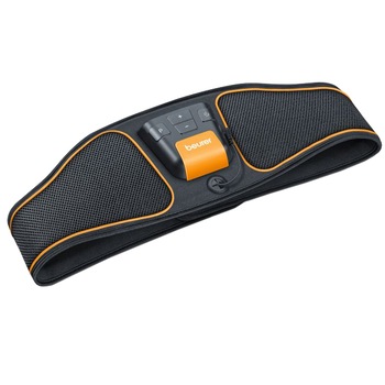 Centura electrostimulare abdominala Beurer EM37, 4 electrozi, 5 programe, Negru Centura electrostimulare abdominala Beurer EM37, 4 electrozi, 5 programe, Negru