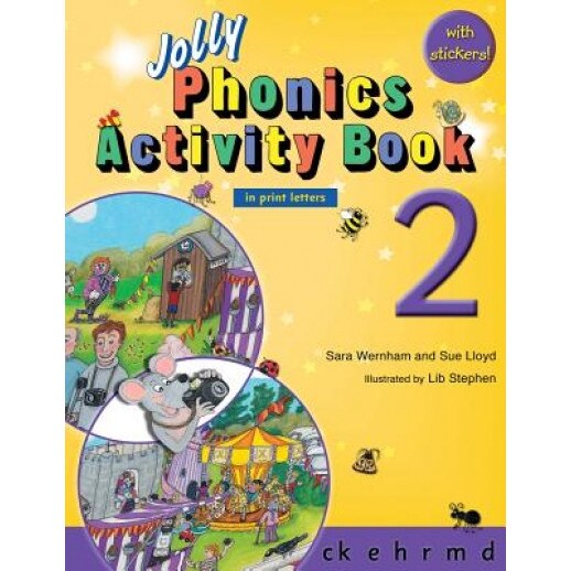 Jolly Phonics Activity Book 2 (in Print Letters), Sara Wernham (Author)