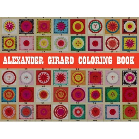 Alexander Girard Coloring Book, Alexander Girard (Illustrator)