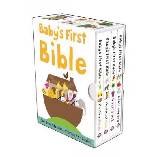 Baby's First Bible: The Story of Moses/Noah's Ark/The Story of Jesus/Adam and Eve, Priddy Books (Manufactured by)