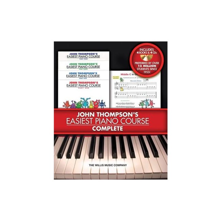 John Thompson's Easiest Piano Course - Complete [With 4 CDs], John Thompson