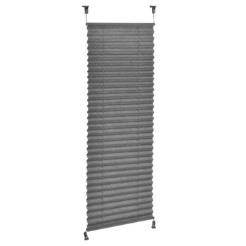 Roleta / perdea plisata, neu.haus, 80x200 cm, gri, protectie impotriva luminii si a soarelui, jaluzea, fara gaurire Roleta / perdea plisata, neu.haus, 80x200 cm, gri, protectie impotriva luminii si a soarelui, jaluzea, fara gaurire