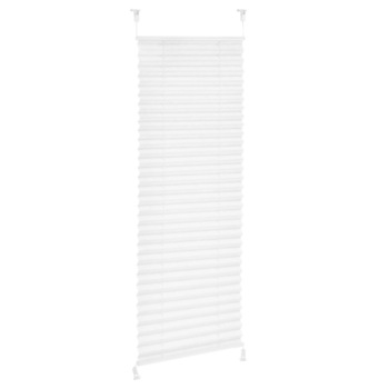 Roleta / perdea plisata, neu.haus, 60x200 cm, alb, protectie impotriva luminii si a soarelui, jaluzea, fara gaurire Roleta / perdea plisata, neu.haus, 60x200 cm, alb, protectie impotriva luminii si a soarelui, jaluzea, fara gaurire
