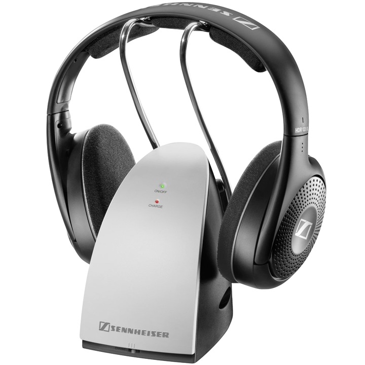 Casti audio wireless Sennheiser RS 120-8 II, Negru