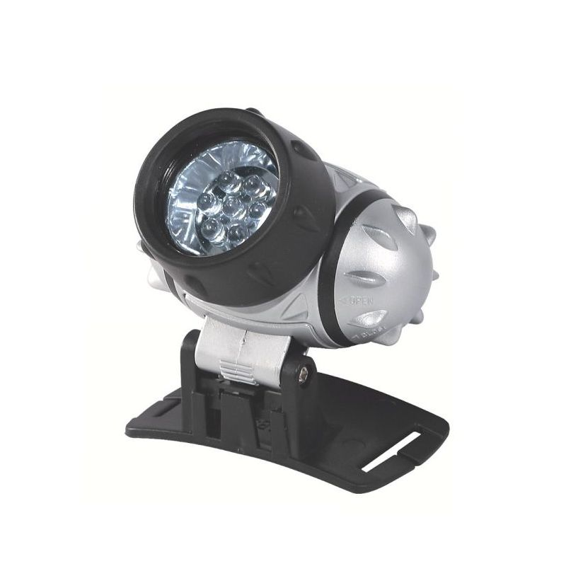 Lanterna frontala, 7 LED-uri, 3 functi, unghi reglabil, Home