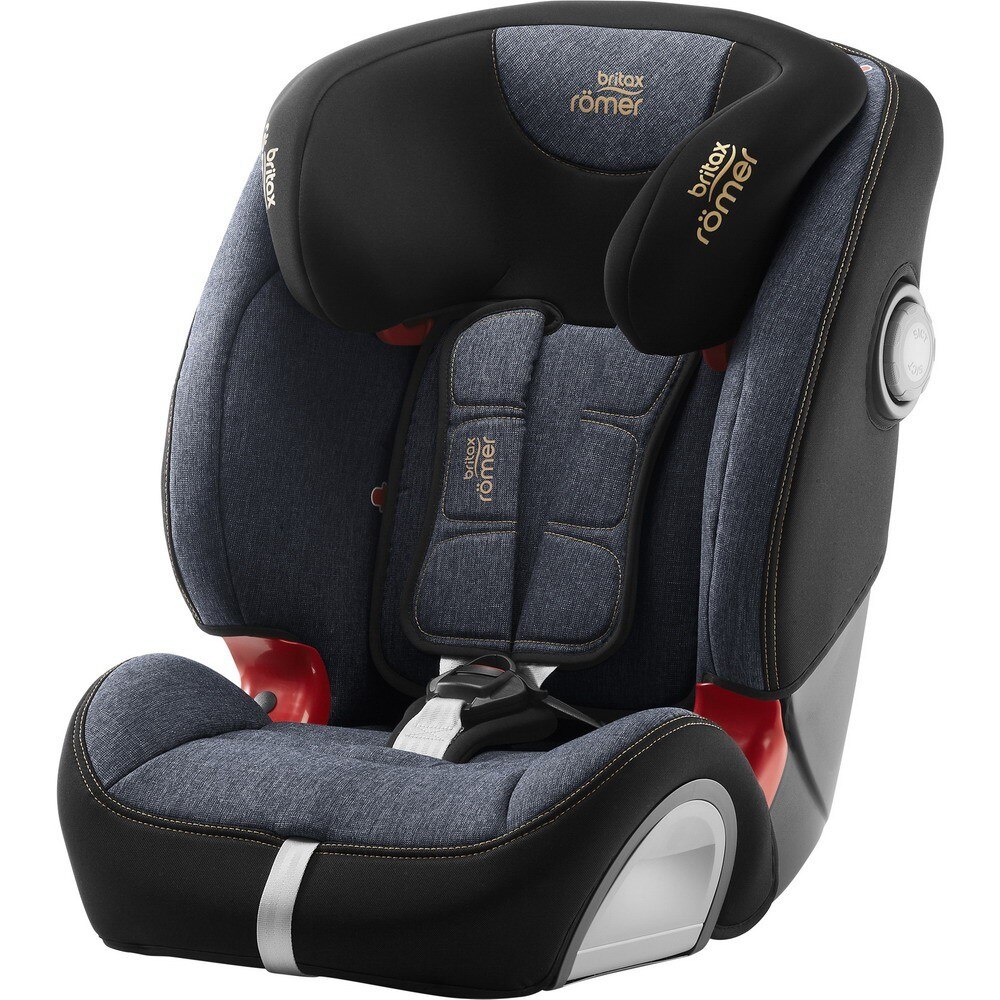 Scaun auto Britax Romer EVOLVA 1-2-3 SL SICT Blue Marble, 9-36 kg, Albastru/ Negru