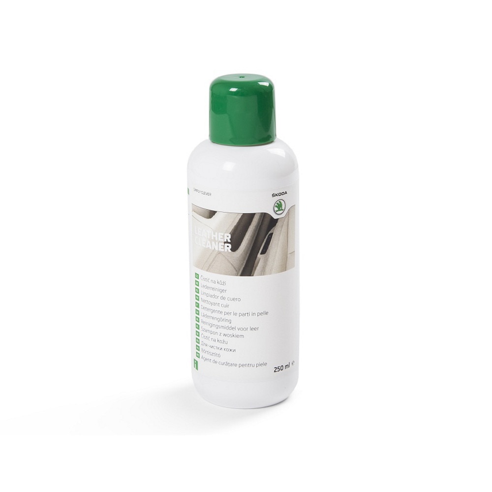 Solutie pentru Curatare si Ingrijire Elemente din Piele 250 ml, Skoda, Multicolor