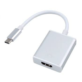 Adaptor Thunderbolt 3, USB-C USB 3.1 la HDMI pentru Macbook, iMac Suporta Full HD Adaptor Thunderbolt 3, USB-C USB 3.1 la HDMI pentru Macbook, iMac Suporta Full HD