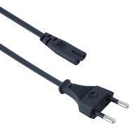 cablu alimentare tip casetofon 220v detech mufa 2 pini 15m pentru incarcatoare laptop monitoare negru imagen 40_0_
0