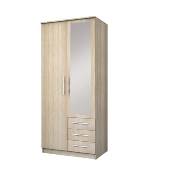 Dressing STEFAN 2D, 100 x 210 x 64 cm / dab sonoma Dressing STEFAN 2D, 100 x 210 x 64 cm / dab sonoma