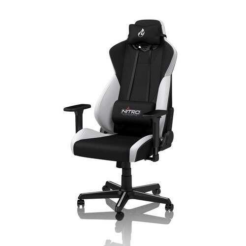 Nitro Concepts S300 Radiant White FeketeFehér Gamer szék Nitro Concepts S300 Radiant White gaming szék fekete fehér