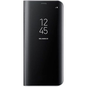 Husa flip cover Clear View Case Bibilel high quality pentru Samsung Galaxy J3 2017, negru, BBL257 Husa flip cover Clear View Case Bibilel high quality pentru Samsung Galaxy J3 2017, negru, BBL257