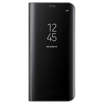 Husa protectie Clear view flip high quality Bibilel, pentru Samsung Galaxy S9, negru, BBL165 Husa protectie Clear view flip high quality Bibilel, pentru Samsung Galaxy S9, negru, BBL165