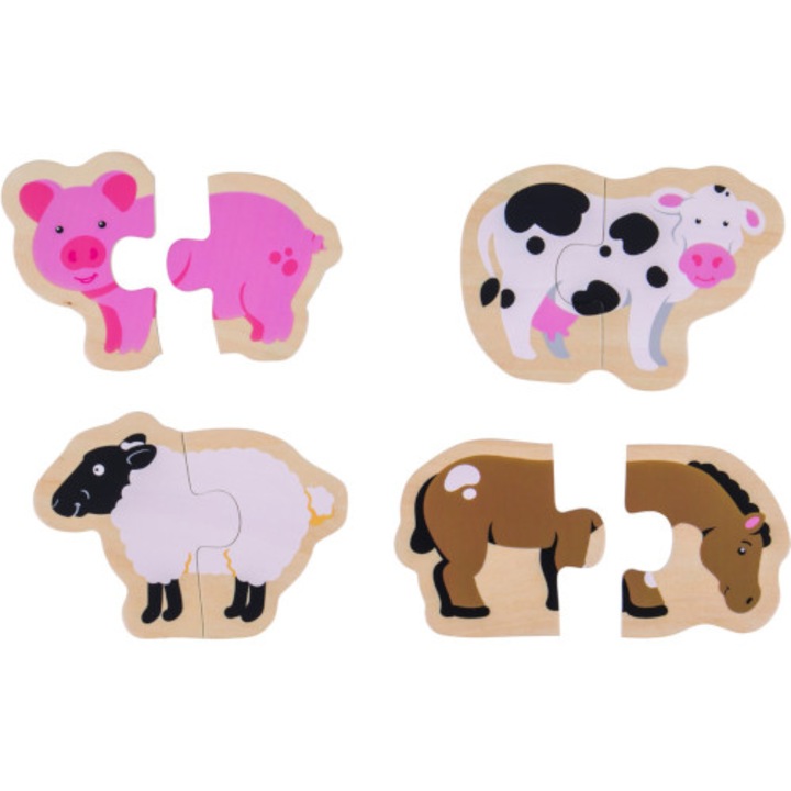 BigJigs Toys Пъзел, Животни от фермата