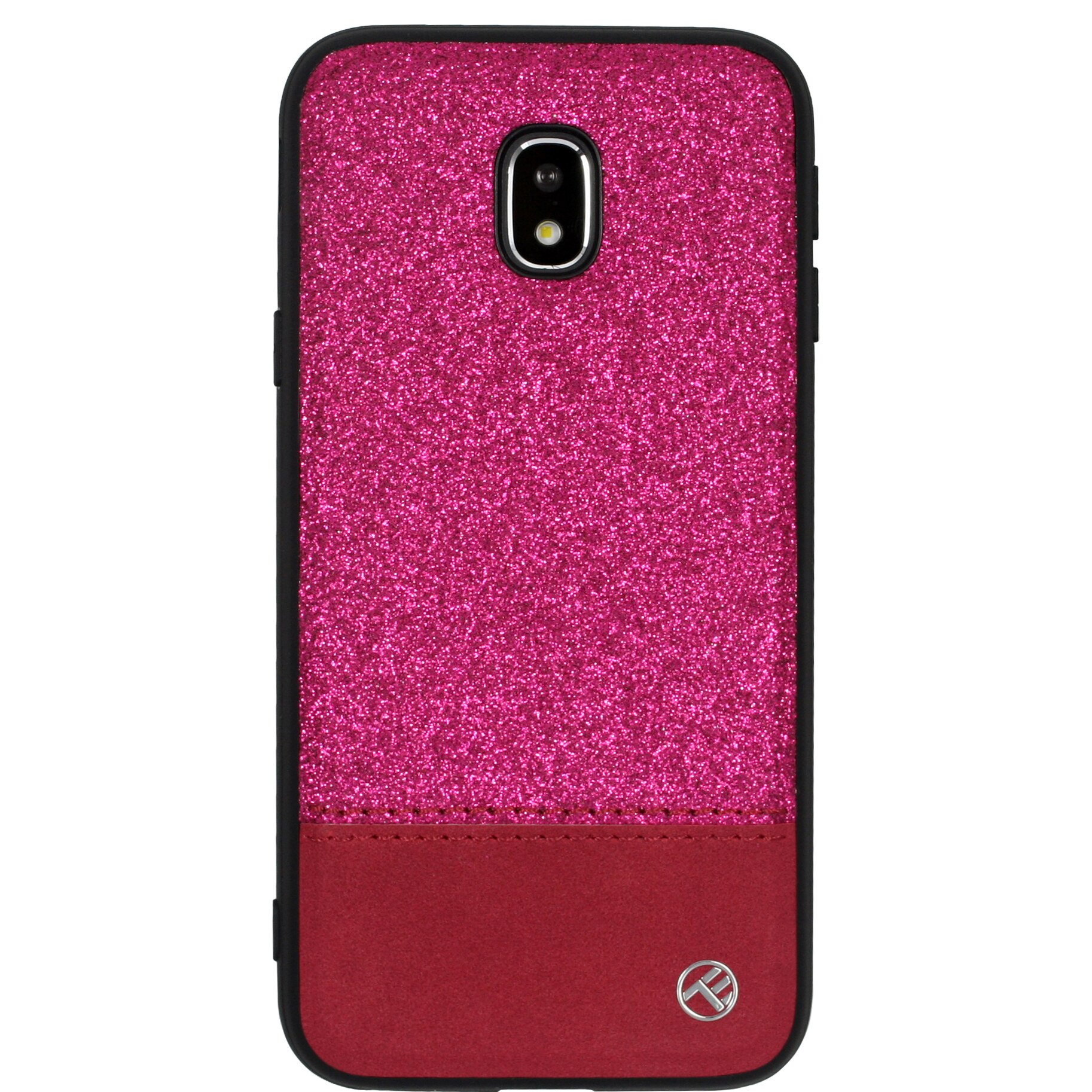Husa de protectie Tellur Glitter II pentru Samsung Galaxy J3 2017, Pink