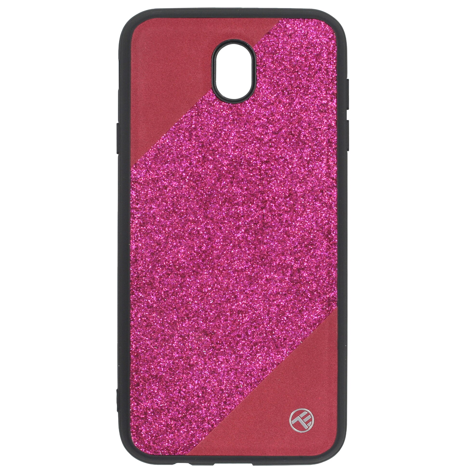 Husa de protectie Tellur Glitter III pentru Samsung Galaxy J7 2017, Pink