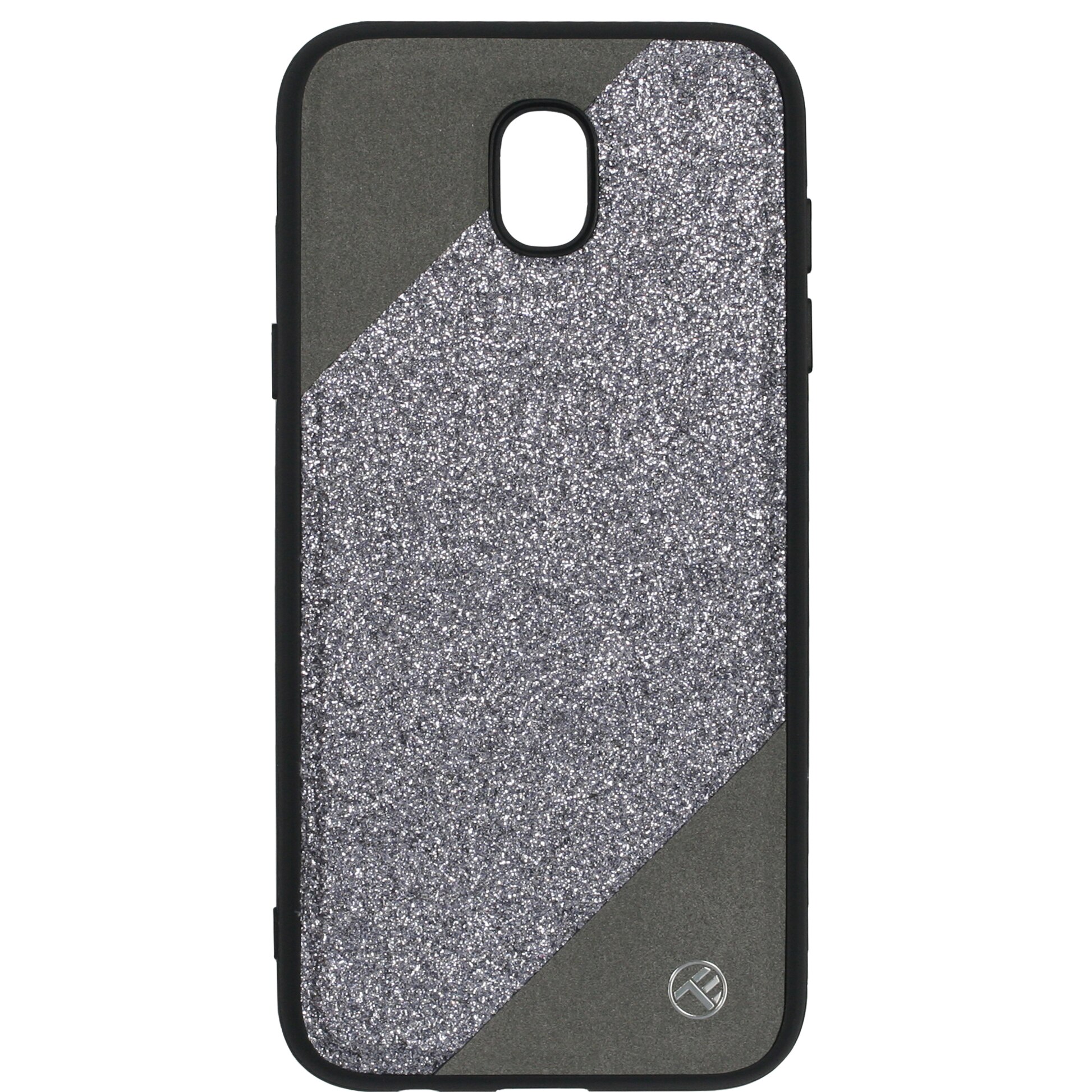 Husa de protectie Tellur Glitter III pentru Samsung Galaxy J7 2017, Silver