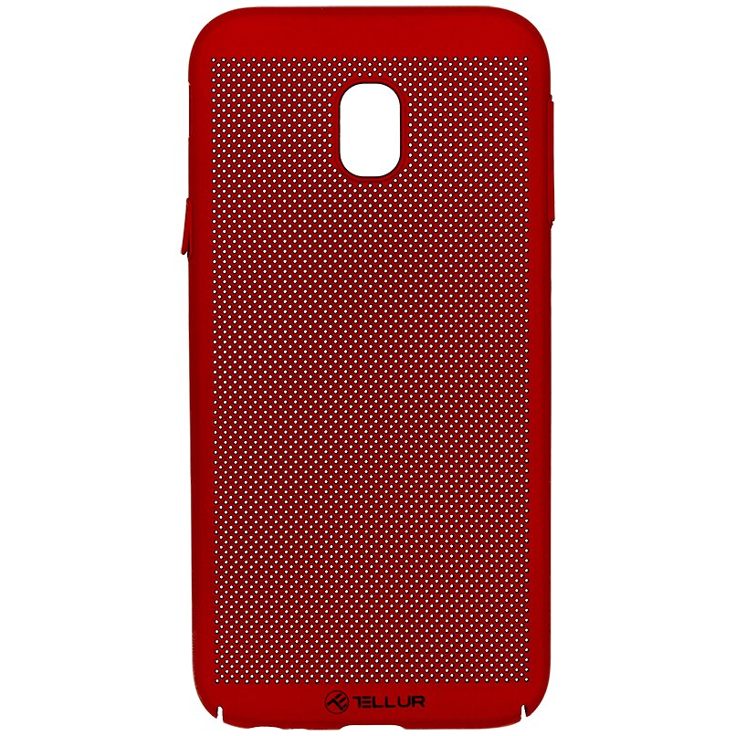 Husa de protectie Tellur Heat Dissipation pentru Samsung Galaxy J3 2017, Red