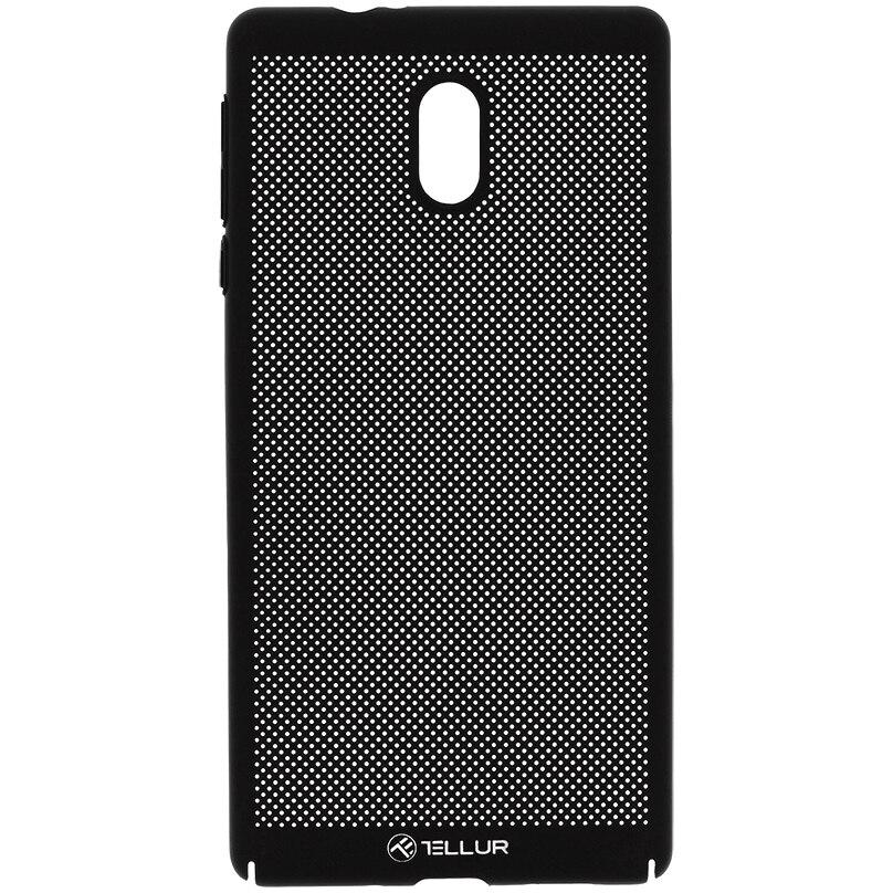 Husa de protectie Tellur Heat Dissipation pentru Nokia 3, Negru