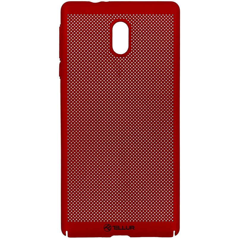 Husa de protectie Tellur Heat Dissipation pentru Nokia 3, Rosu
