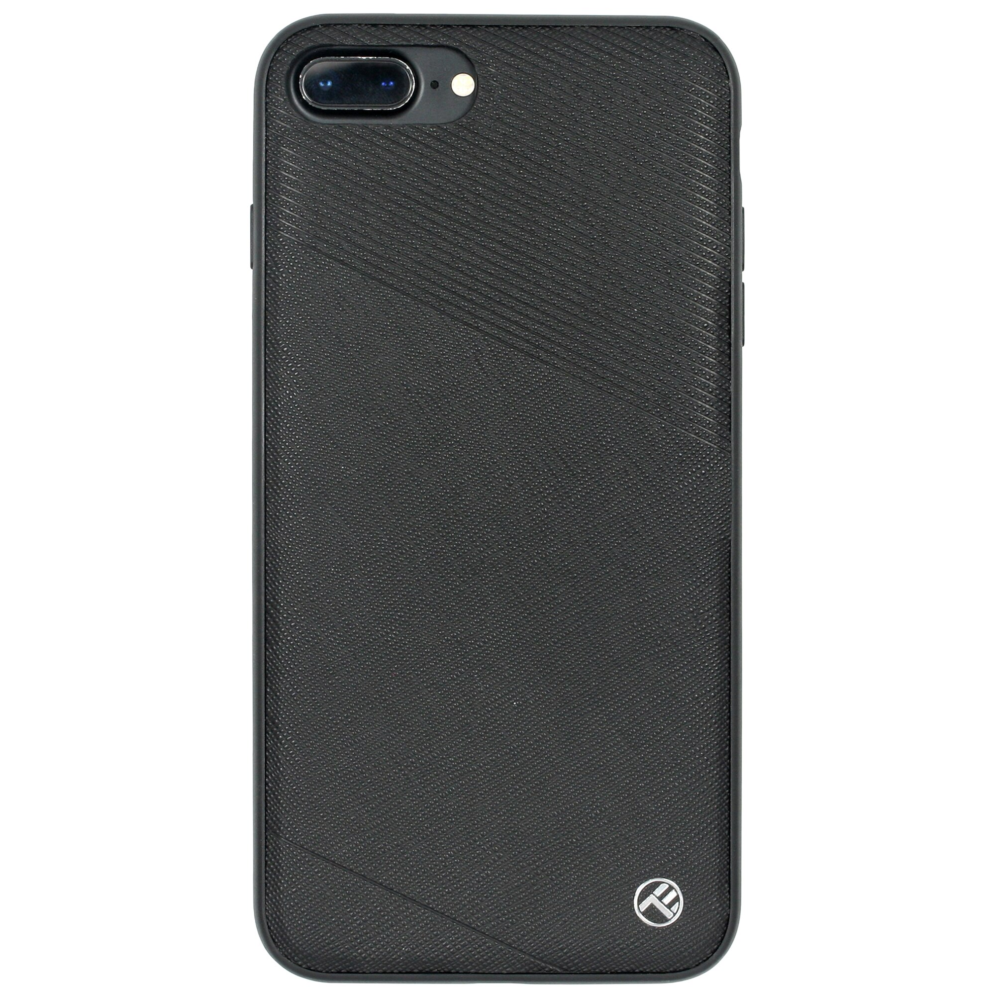 Husa de protectie Tellur Exquis pentru Apple iPhone 8 Plus, Negru